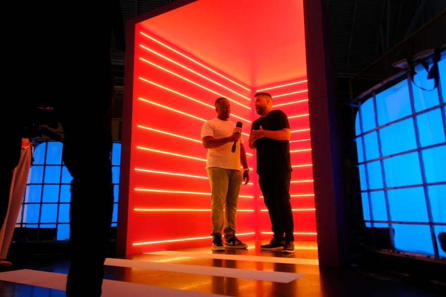 Confident professional