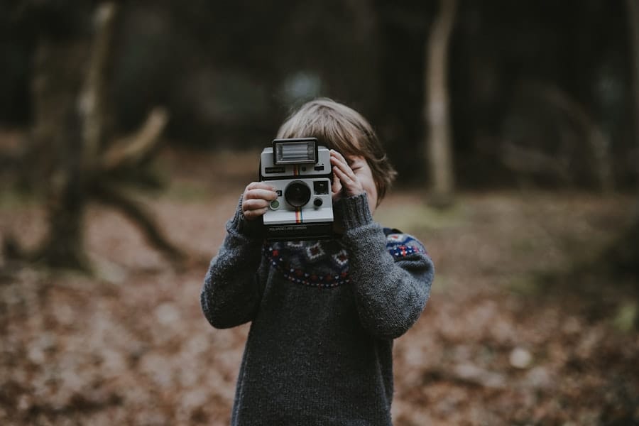 Photo Polaroid camera