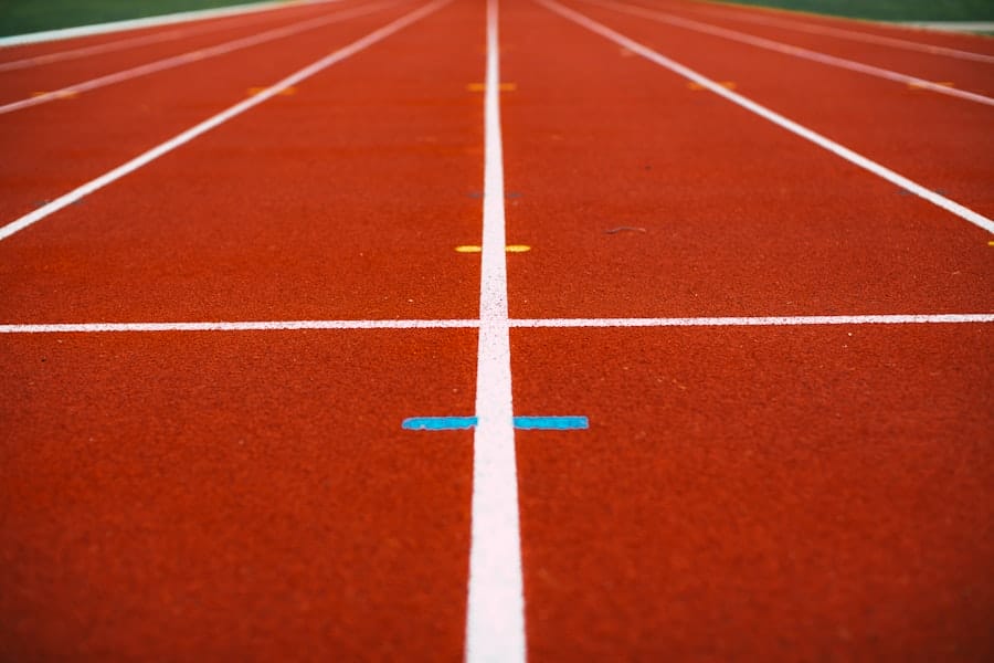 Photo Athletes training schedule