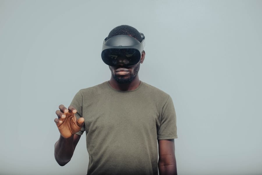 Photo Virtual reality simulation